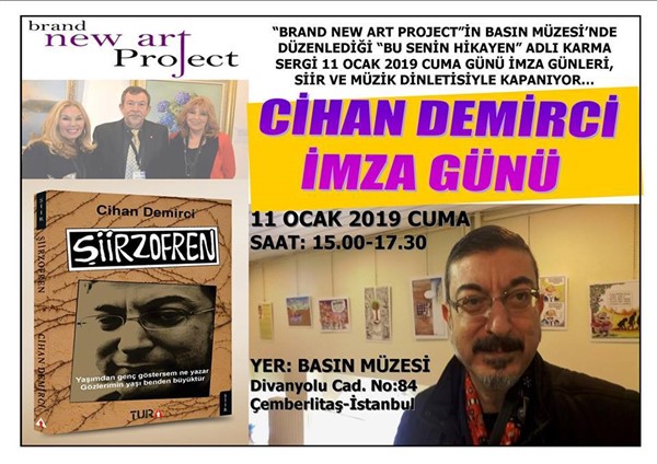 11 Ocak 2019 CUMA Cihan Demirci İmza Günü