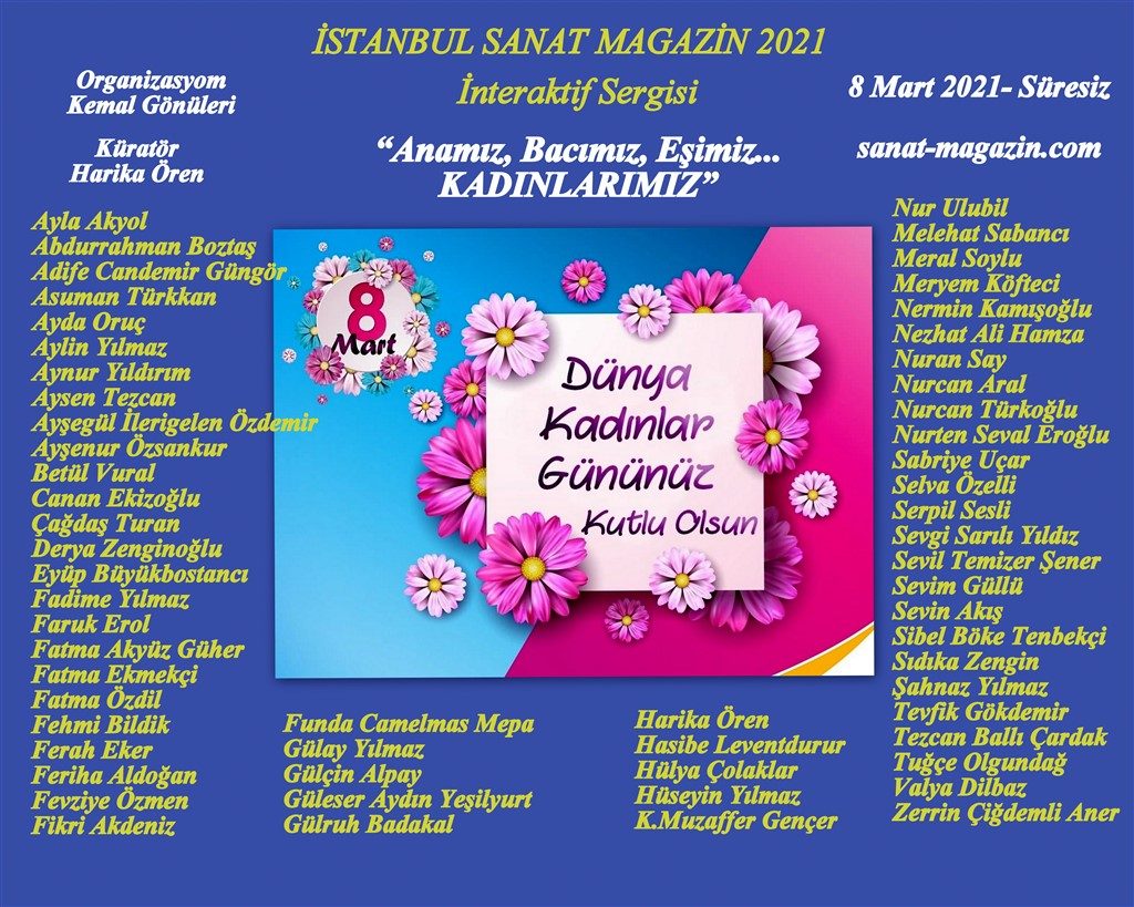 “Anamız, Bacımız, Eşimiz… KADINLARIMIZ” İnteraktif Sergi