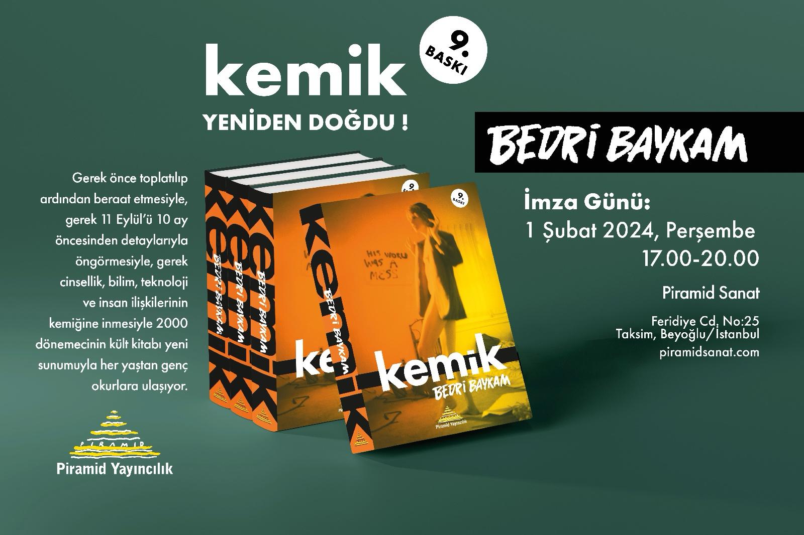 1 Şubat 2024 Perşembe Bedri Baykam İmza Günü