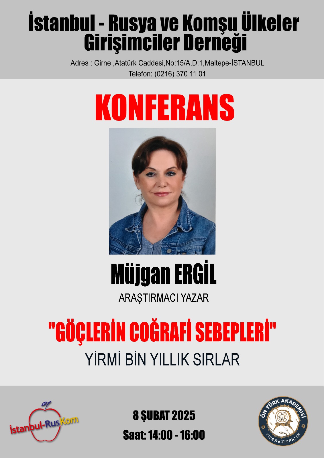 8 Şubat 2025 Cumartesi Günün Konferansı