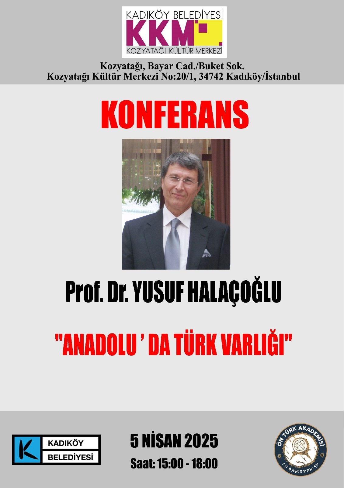 5 Nisan 2025 Cumartesi Günün Konferansı
