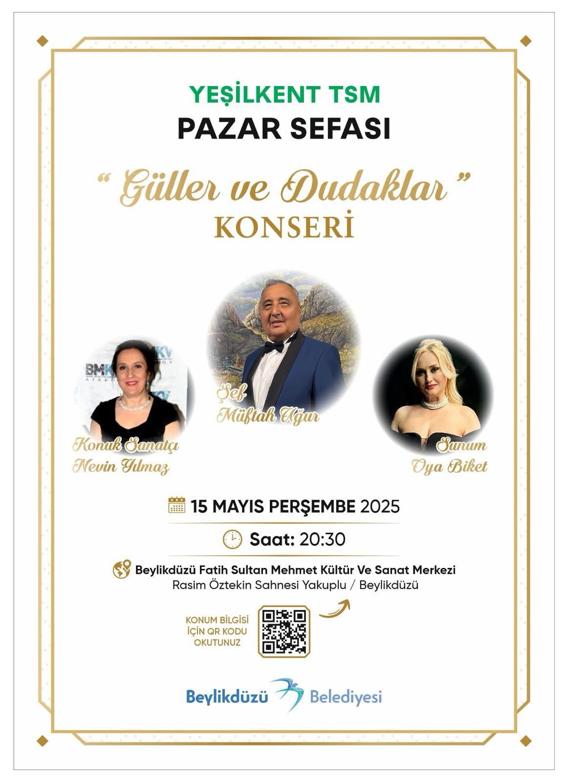 15 Mayıs 2025 Perşembe Günün Konseri