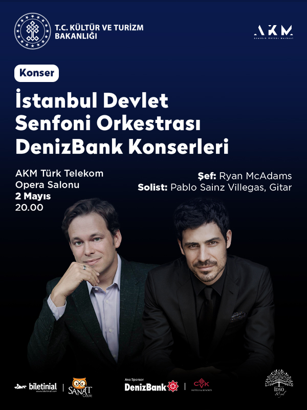 2 Mayıs 2025 Cuma İDSO  Konseri AKM’de