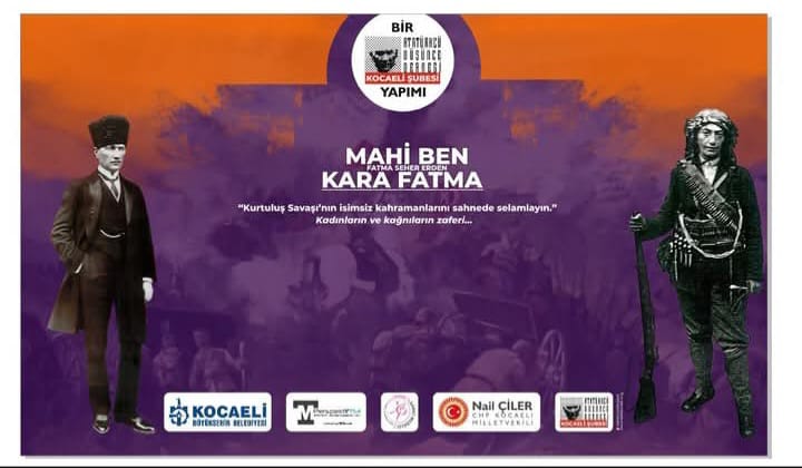 “Mahi Ben Kara Fatma” İzmit’te sahnelendi
