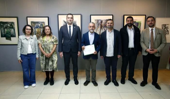 İsmail Keskin’in Litografileri Kocaeli Antre Sanat Galerisi’nde