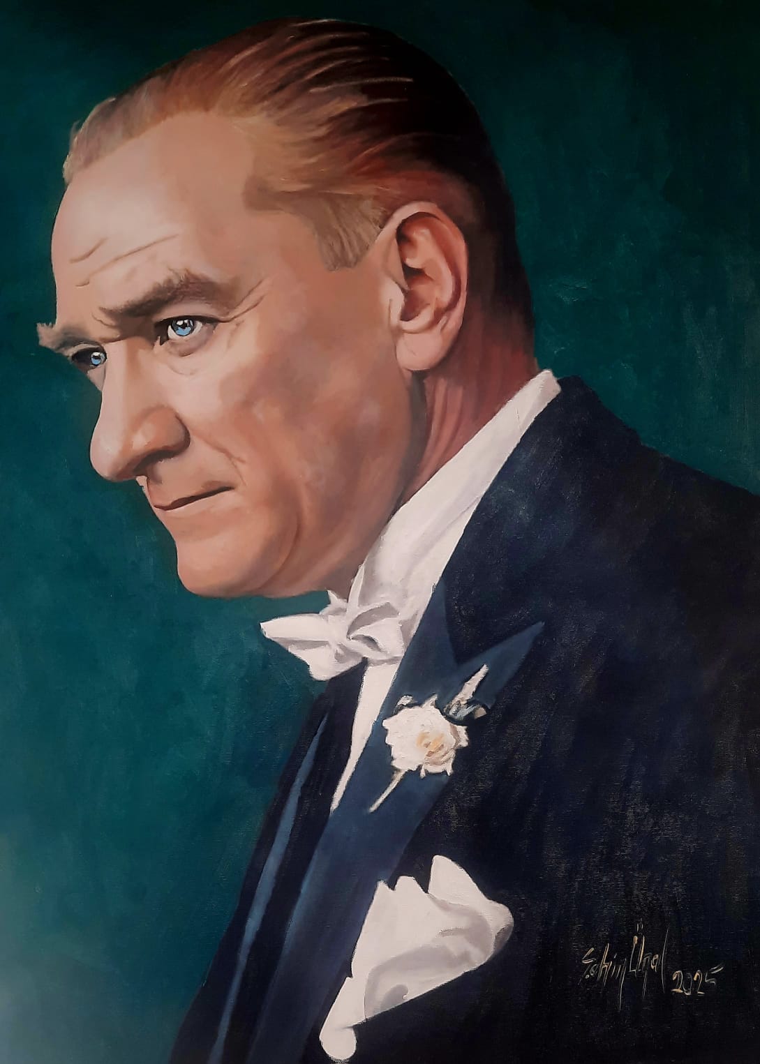 Dr. Şahin Ünal’ın Sergisi “Mustafa Kemal Atatürk” açıldı