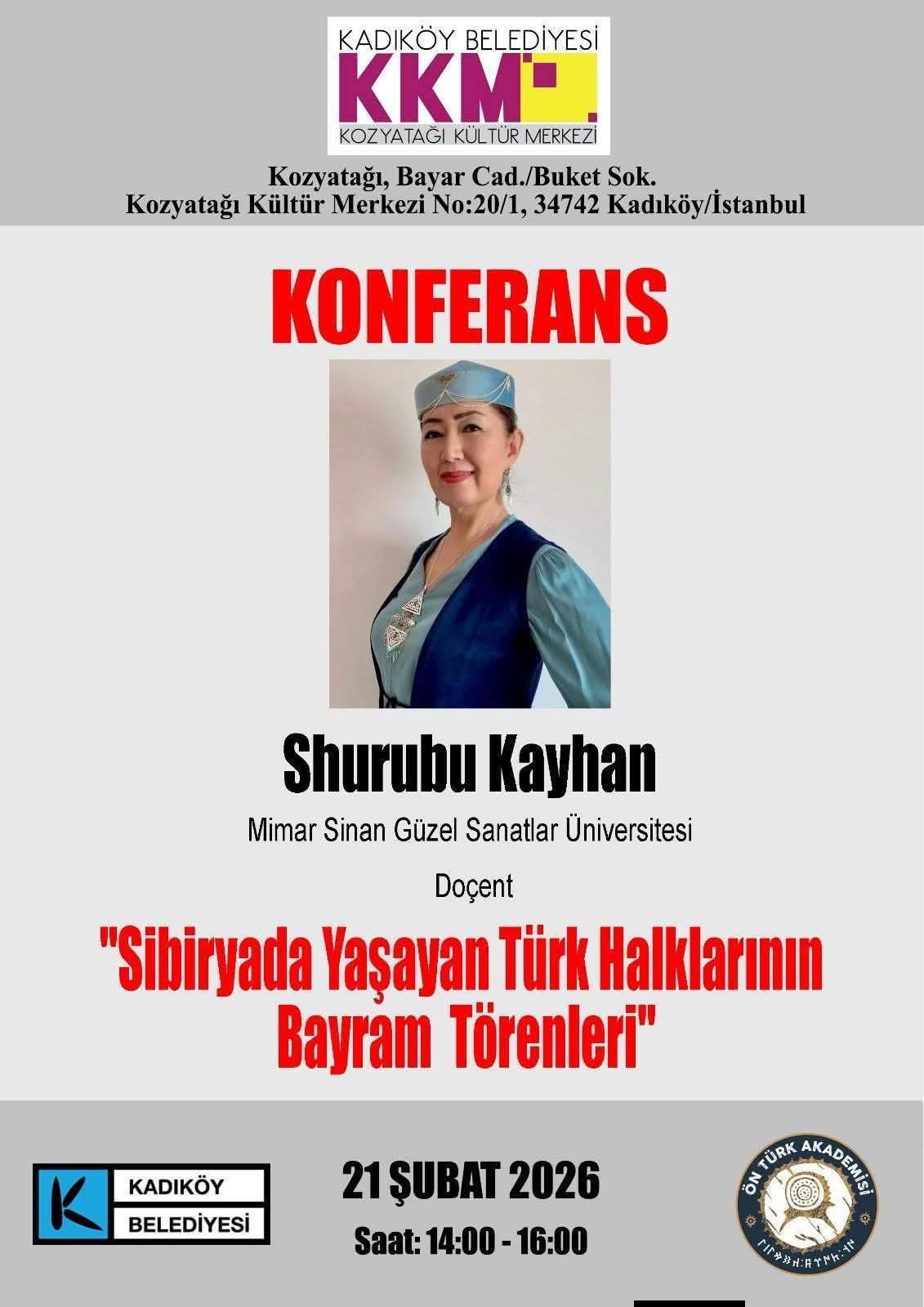 21 Şubat 2026 Cumartesi Günün Konferansı