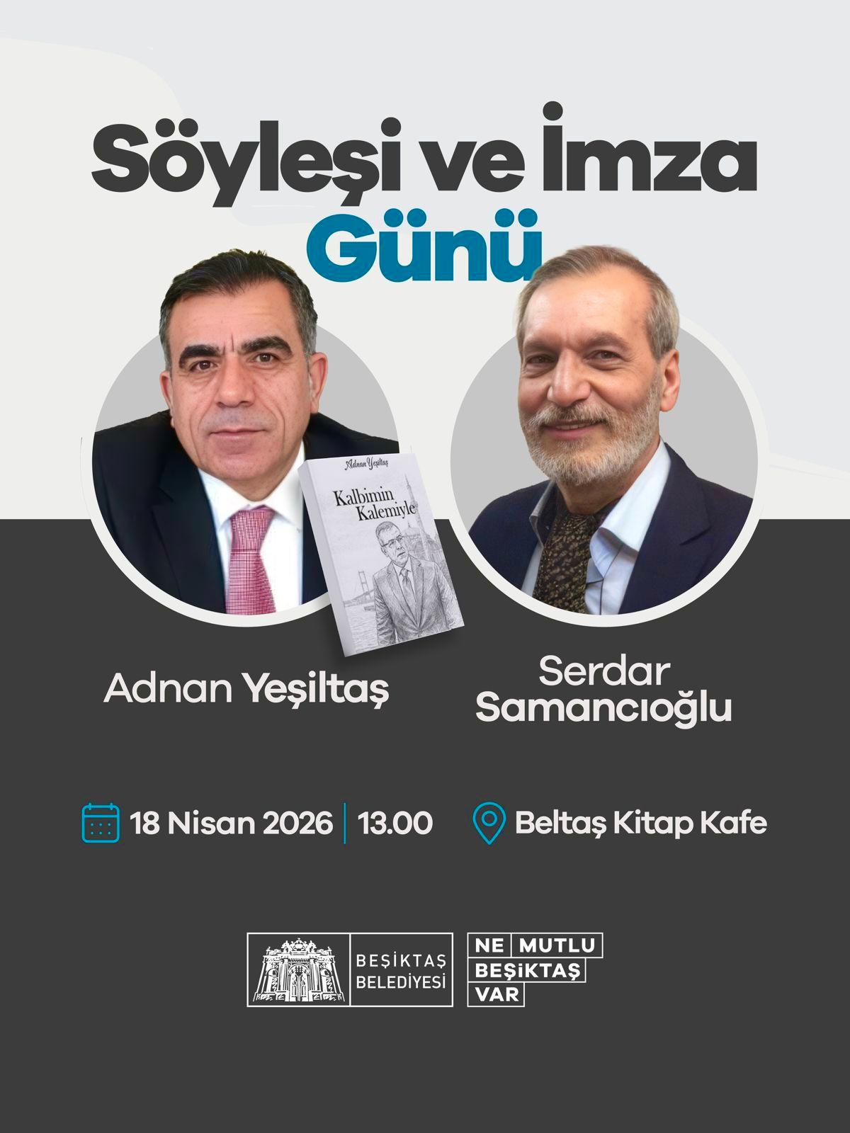 18 Nisan 2026 Cumartesi Söyleşi ve İmza Günü