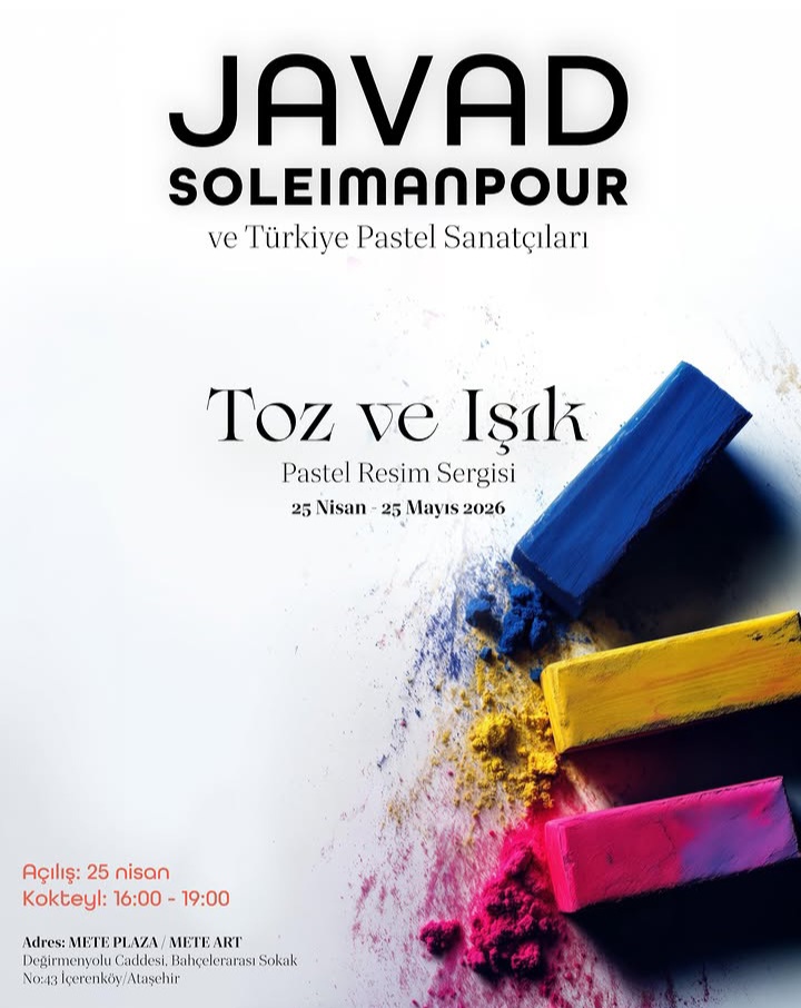 120 Sanatçıdan “Toz ve Işık’’ Pastel Sergisi