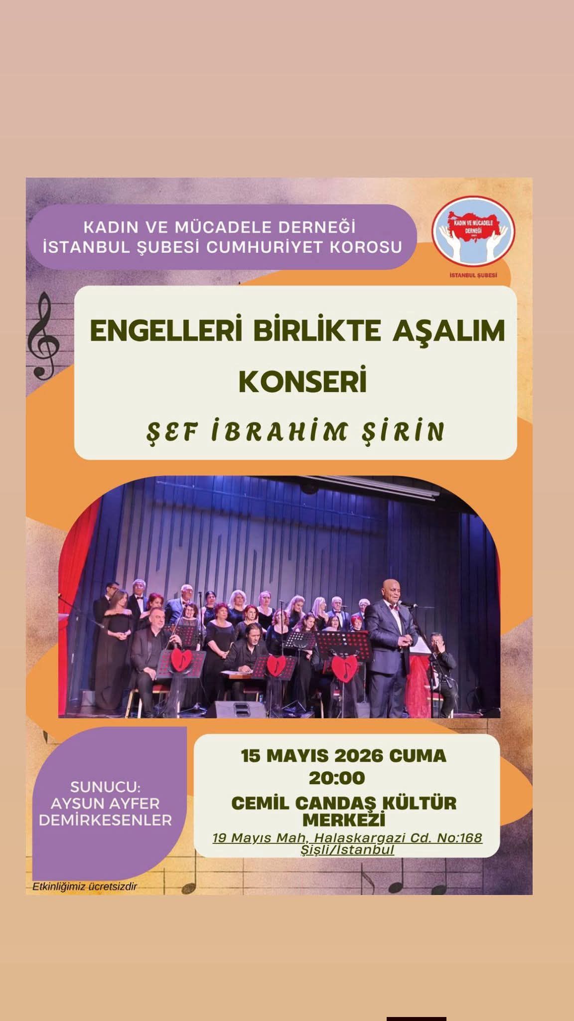 15 Mayıs 2026 Cuma Günün Konseri