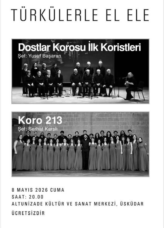 8 Mayıs 2026 Cuma Günün Konseri