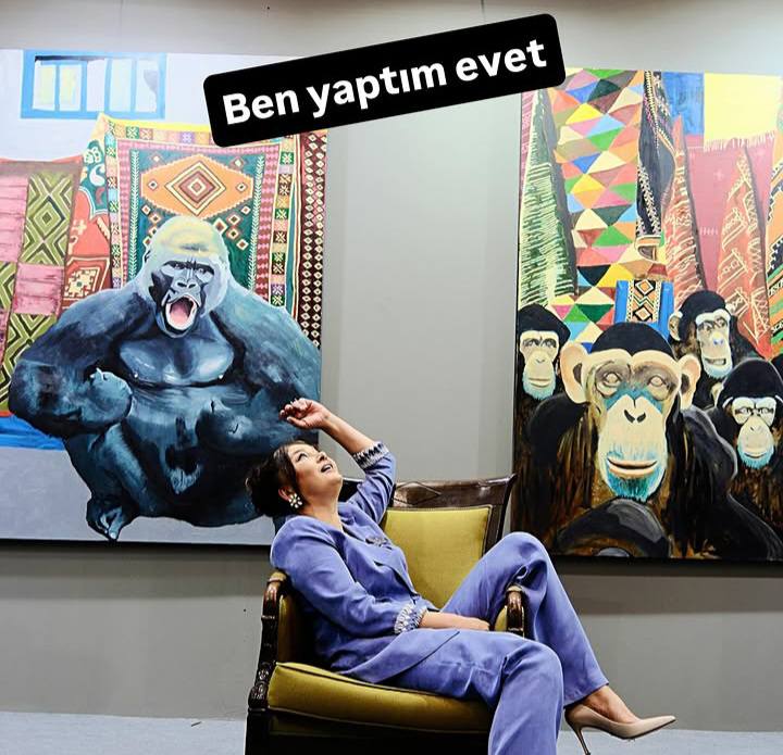Nurgül Yeşilçay, Bebişleri ile Artcontact İstanbul’da