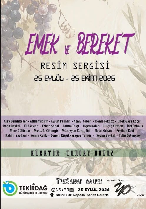 25 Eylül 2026 Cuma Günün Sergisi