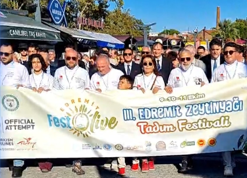III. Edremit Zeytinyağı Tadım Festivali başladı