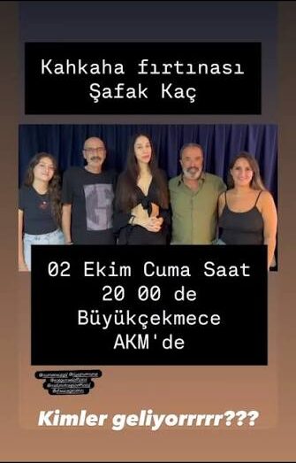 2 Ekim 2026 Cuma “Şafak Kaç” Büyükçekmece AKM’de